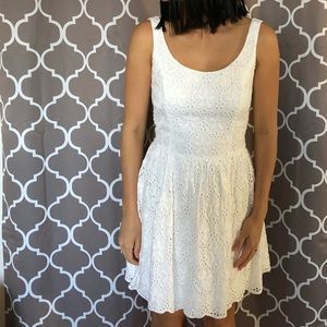 Lilly Pulitzer White Lace Dress